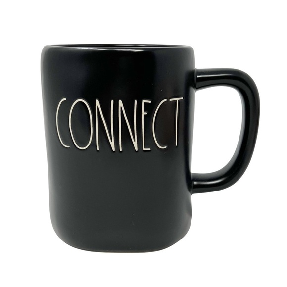 Rae Dunn "CONNECT” by Magenta Mug Cup New - Picture 1 of 3